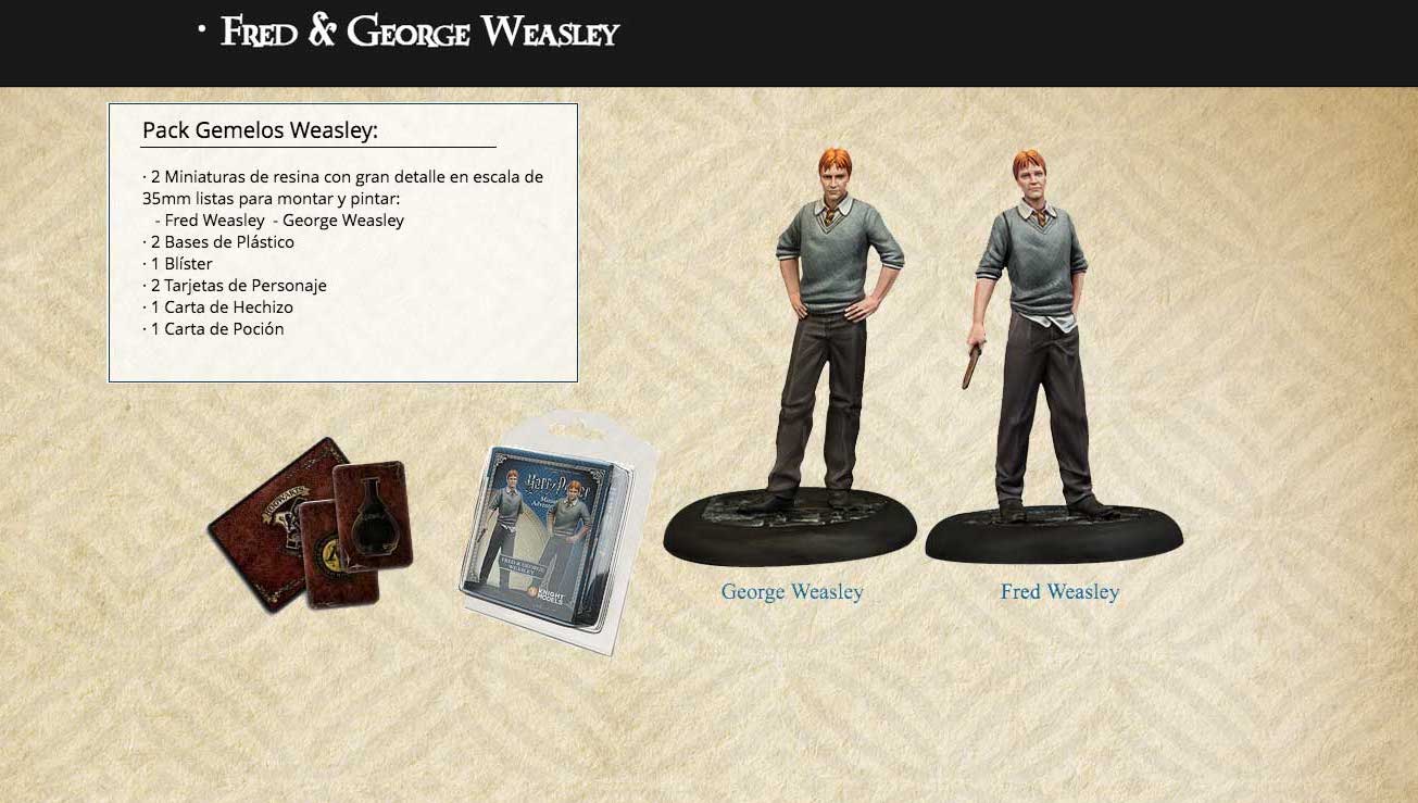 HARRY POTTER - MAG: FRED & GEORGE WEASLEY - ECC Cómics